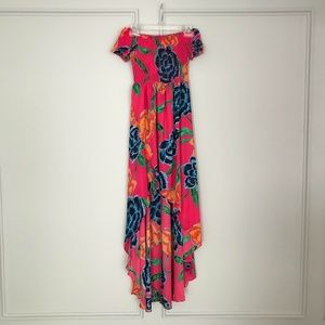 Show Me Your MuMu Willa Maxi Hi_Lo Dress SzL